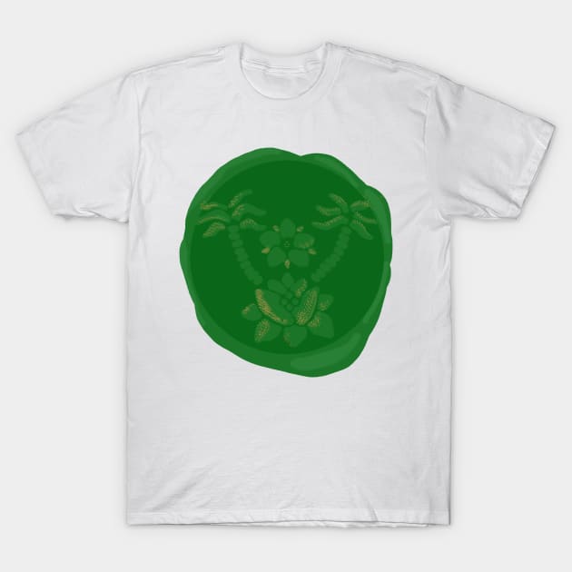 Botanist's Wax Seal T-Shirt by LochNestFarm